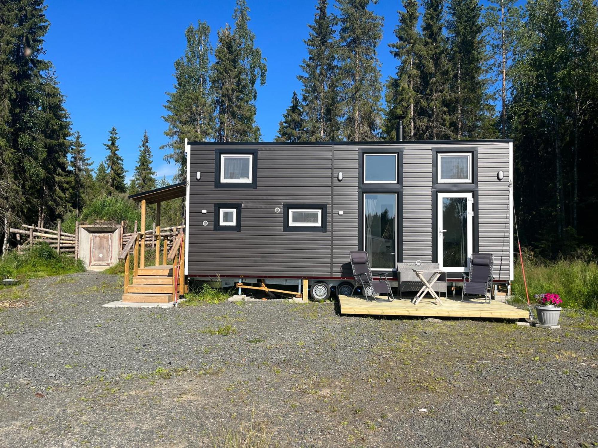 הוילה טורניו Luxus Tiny House Saagala מראה חיצוני תמונה