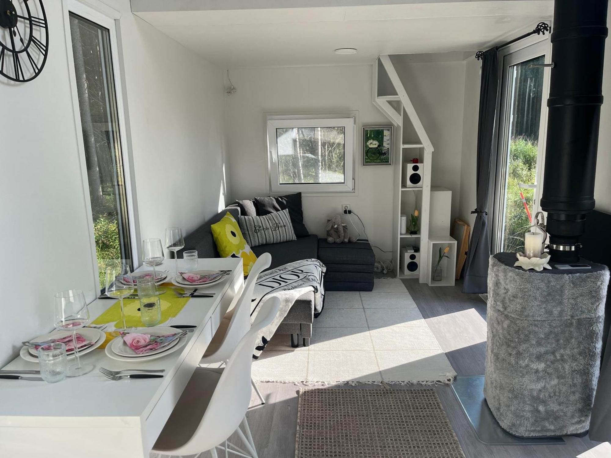 הוילה טורניו Luxus Tiny House Saagala מראה חיצוני תמונה